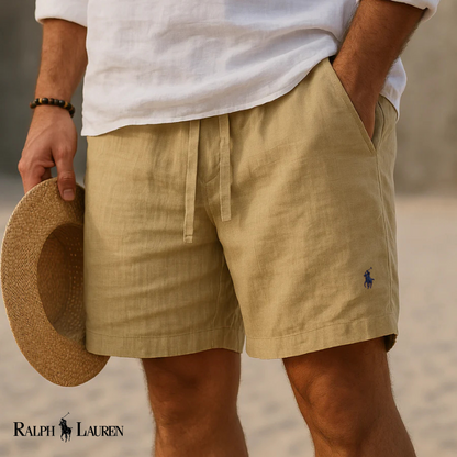 Shorts in lino Ralph Lauren Capri Heritage