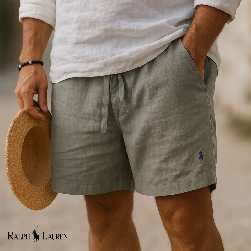 Shorts in lino Ralph Lauren Capri Heritage