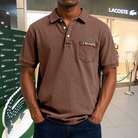 【LACOSTE】Polo casual vintage in cotone