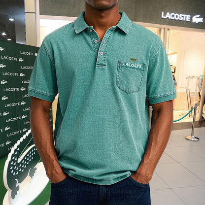 【LACOSTE】Polo casual vintage in cotone