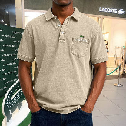 【LACOSTE】Polo casual vintage in cotone