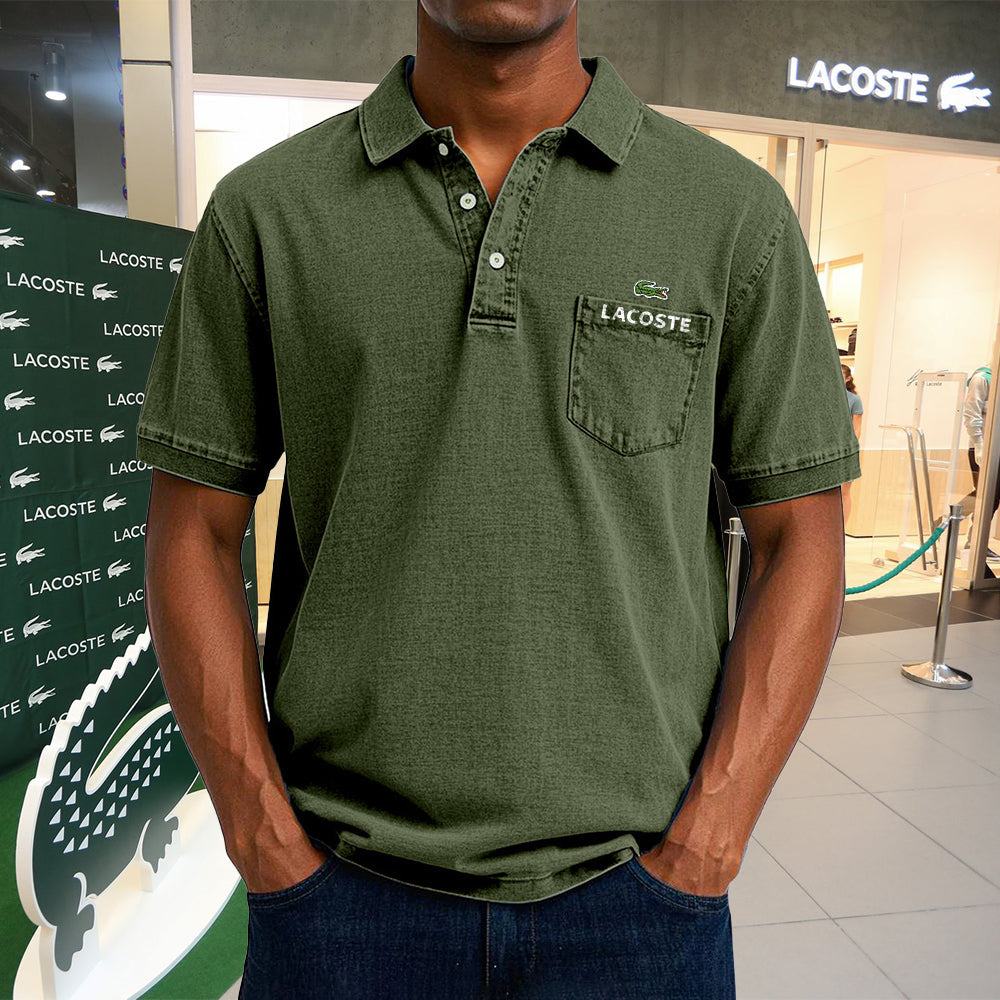【LACOSTE】Polo casual vintage in cotone