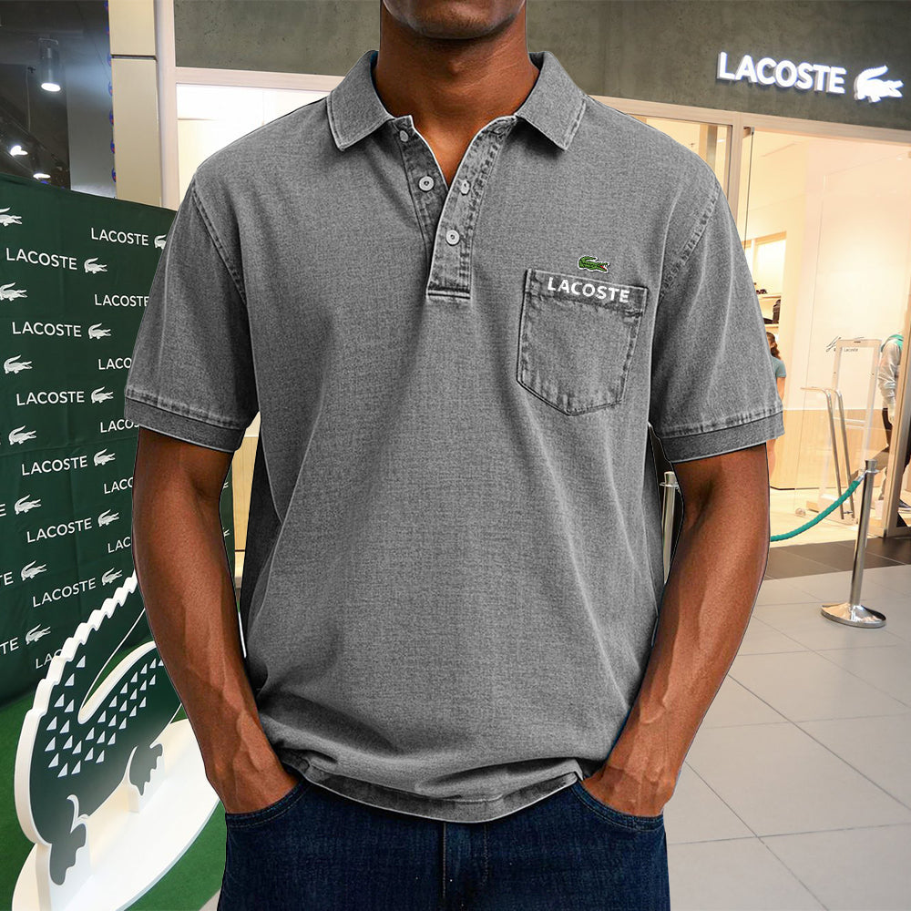 【LACOSTE】Polo casual vintage in cotone