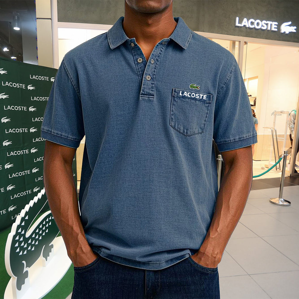 【LACOSTE】Polo casual vintage in cotone