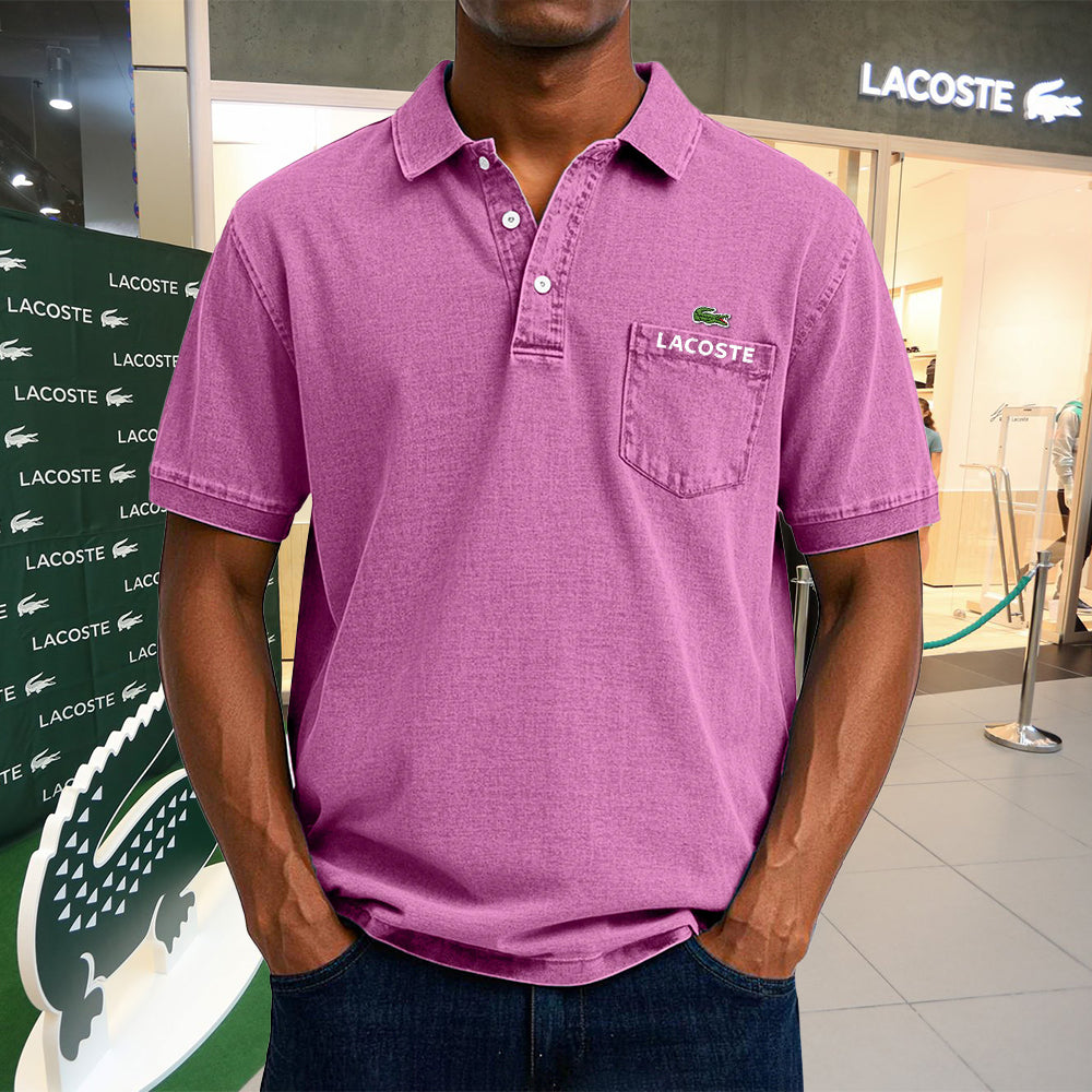 【LACOSTE】Polo casual vintage in cotone