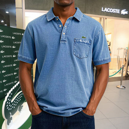 【LACOSTE】Polo casual vintage in cotone