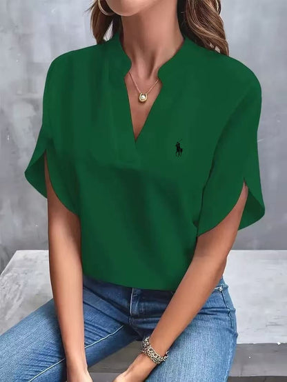 Camicia con scollo a V Ralph Lauren